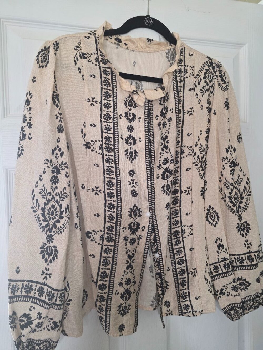 Beautiful Bohemium Blouse-XL